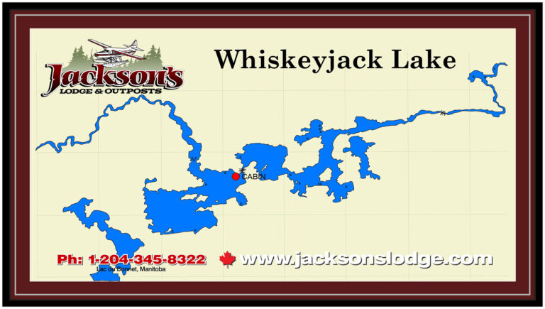 Whiskey Jack Lake Map